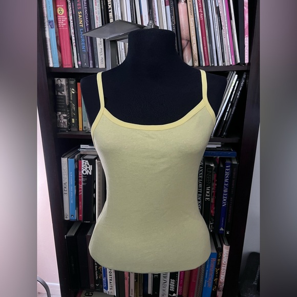 American Apparel Light Yellow Camisole new - Picture 2 of 5